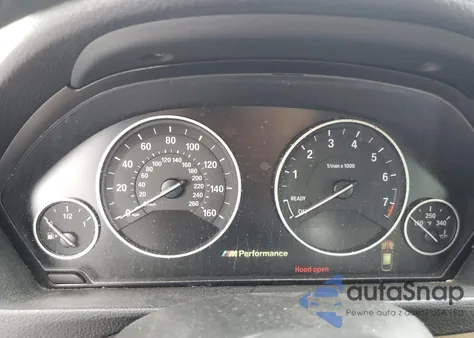 2014 BMW 328 Xigt из США, поврежденный, VIN WBA3X5C56ED242687